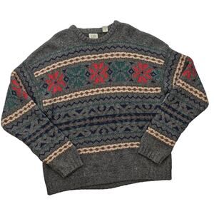 Chunky Shetland Wool Sweater